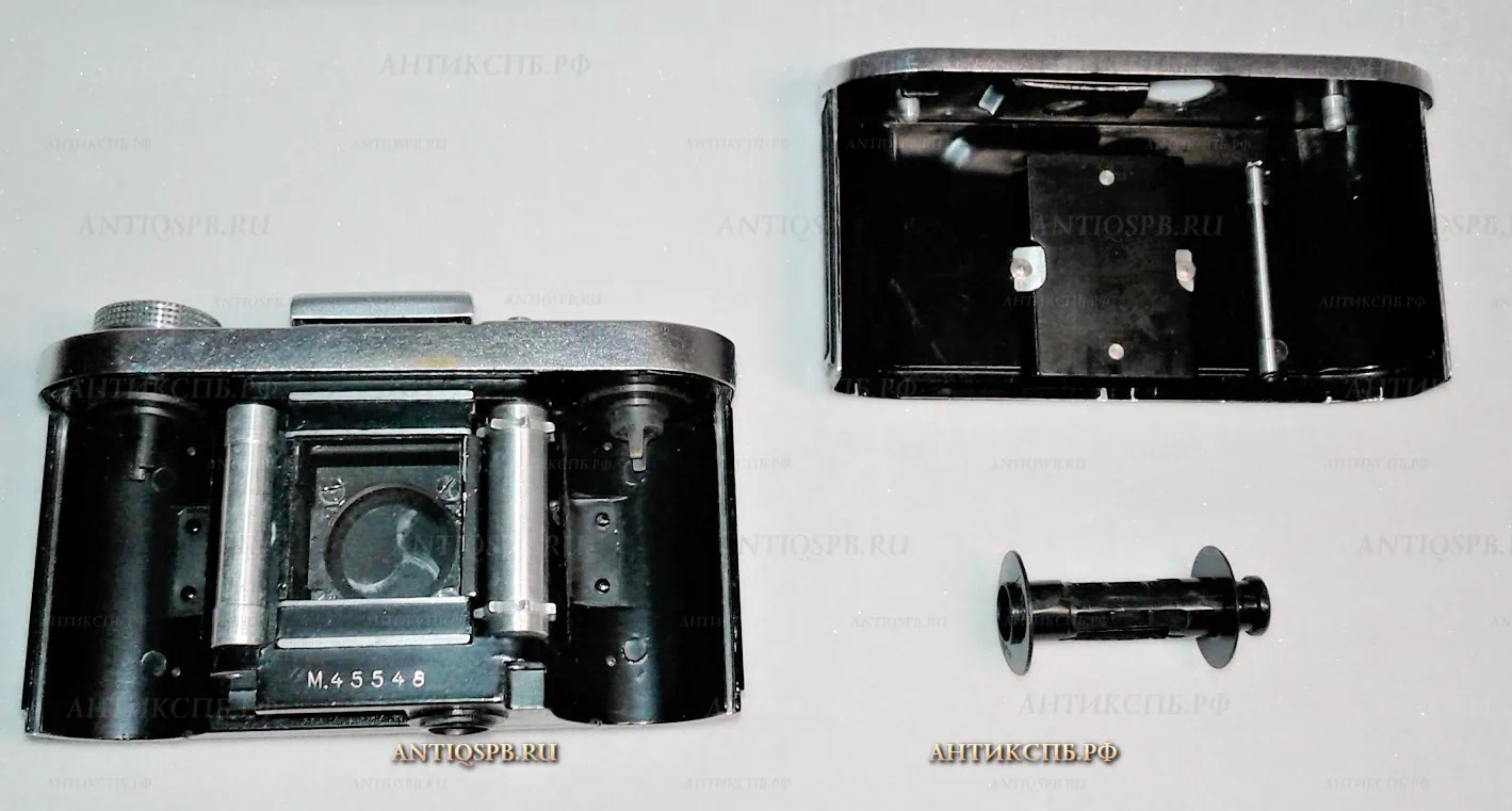 Фотоаппарат старинный "Zeiss Ikon Tenax". Германия. Сер. ХХ века. №19928  